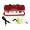 Melodica 32 Teclas Leoanrd Con Funda Boquillas Desmontables M32ARD