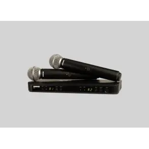 Microfono Inalambrico Shure Blx Doble Sistema Uhf 58