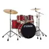 Bateria 5 Cuerpos Sonor Aqx Studio Bombo 20 + Fierros AQXSTUDIORMS