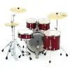 Bateria 5 Cuerpos Sonor Aqx Studio Bombo 20 + Fierros AQXSTUDIORMS
