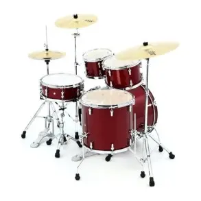 Bateria 5 Cuerpos Sonor Aqx Studio Bombo 20 + Fierros AQXSTUDIORMS