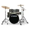 Batería 5 Cuerpos Sonor Aqx Studio Bombo 20 + Fierros AQXSTUDIOBMS