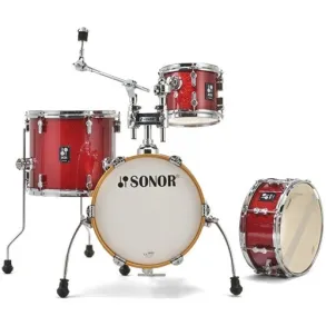 Bateria Sonor Aqx Micro 4 Cuerpos Bombo 14 Viajera Compacta