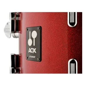 Bateria Sonor Aqx Micro 4 Cuerpos Bombo 14 Viajera Compacta