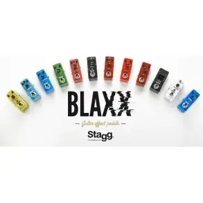 Pedal De Guitarra Electrica Booster Blaxx Stagg Mini