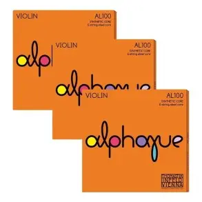 Encordado De Violín 4/4 Cuerdas Thomastik Alphayue Al100