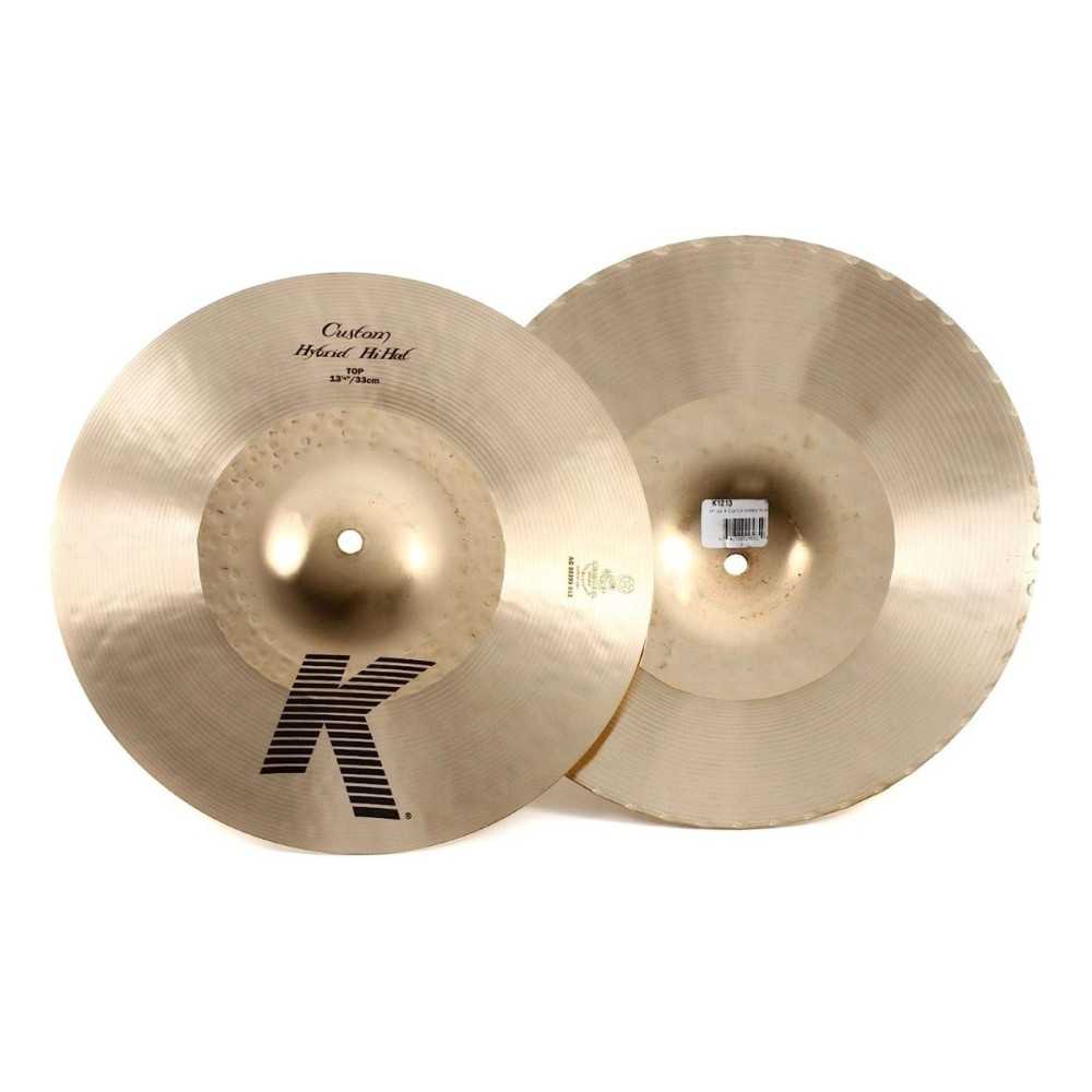 Platillo Zildjian K Custom Hybrid Hi Hat 13 1/4 Pareja K1213