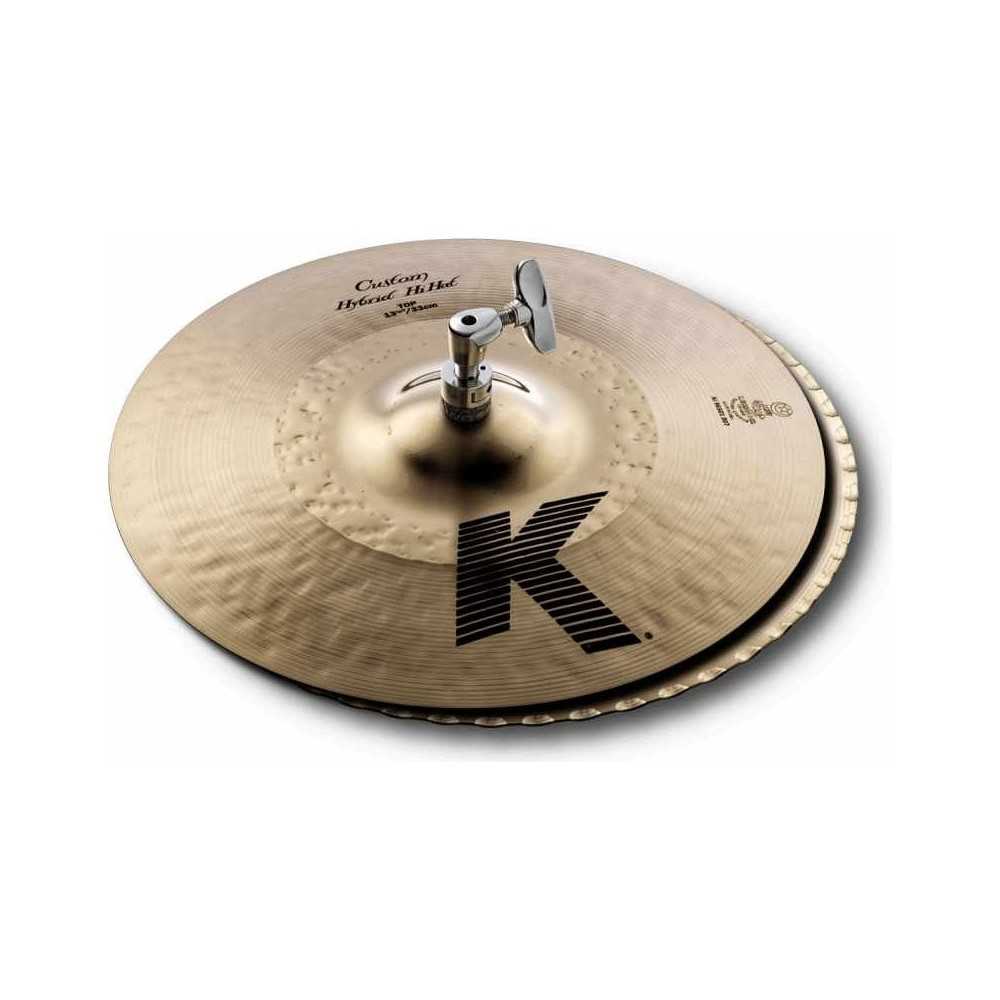 Platillo Zildjian K Custom Hybrid Hi Hat 13 1/4 Pareja K1213