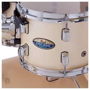 Bateria Pearl Decade Maple 4 Cuerpos Satin Gold Meringue