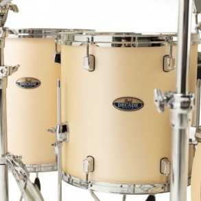 Bateria Pearl Decade Maple 4 Cuerpos Satin Gold Meringue