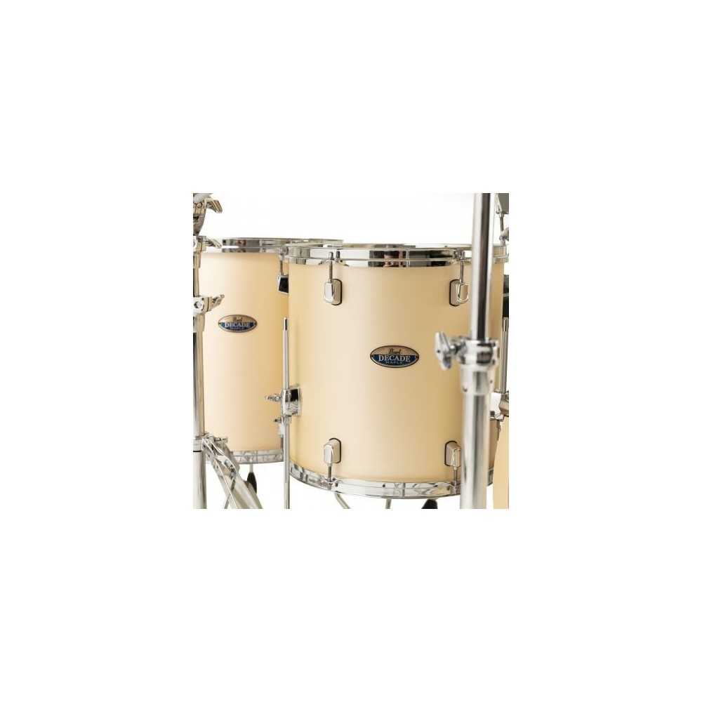 Bateria Pearl Decade Maple 4 Cuerpos Satin Gold Meringue