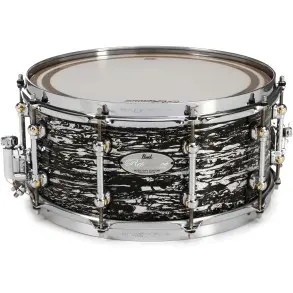 Redoblabte Pearl Reference Pure Maple De 14x6.5 Black Oyster Glitter
