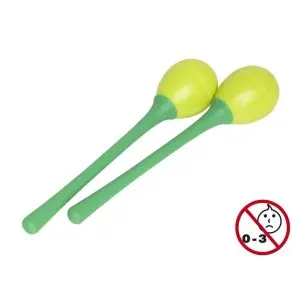 Maracas Stagg Mango Largo SEGMLGR