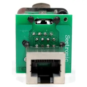 Jack Seetronic SE8FDP Ethernet RJ45 Para Chasis Con Traba