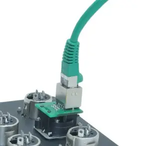 Jack Seetronic SE8FDP Ethernet RJ45 Para Chasis Con Traba