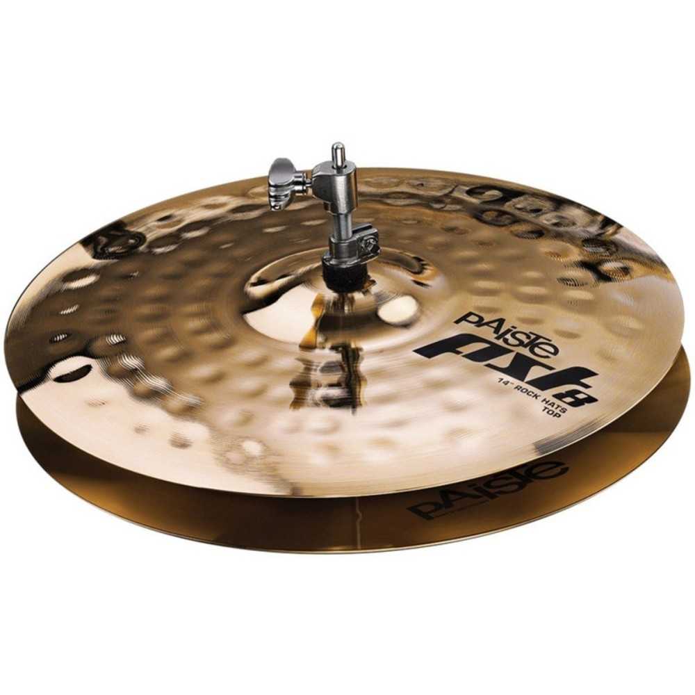 Set De Platillos Paiste Pst8 Ride 20 + Crash 16 + Hi Hat 14