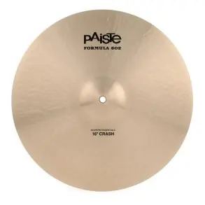 Platillo Paiste 602 Crash 16 Pulgadas Modern Essentials