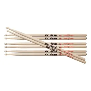 Palillos Pack Vic Firth 7a American Classic Pack X 4 Pares