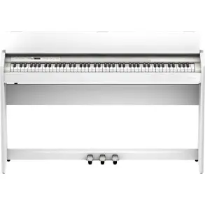 Piano Digital Con Mueble Roland F701 Con Usb Y Bluetooth 88 Teclas Color Blanco