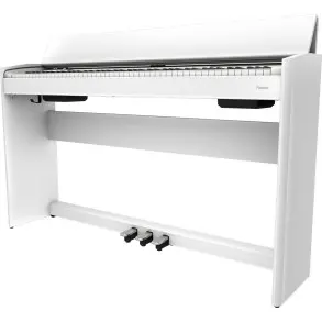 Piano Digital Con Mueble Roland F701 Con Usb Y Bluetooth 88 Teclas Color Blanco