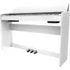 Piano Digital Con Mueble Roland F701 Con Usb Y Bluetooth 88 Teclas Color Blanco