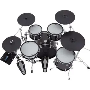 Bateria Electronica 5 Cuerpos Roland V Drums Vad507 Black