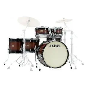 Bateria Tama Slp Dynamic Black Kapur Bombo 22 Toms 10 12 16