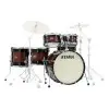 Bateria Tama Slp Dynamic Black Kapur Bombo 22 Toms 10 12 16
