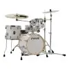 Bateria Sonor Aq2 Safari 4 Cuerpos 16-10-13 Redo 12x5 Blanca