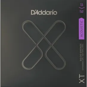 Encordado Guitarra Acustica Daddario Xtabr1152 Xt Coated 80/20 C Light 011-052