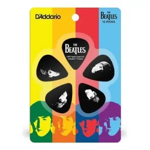 Pack De 10 Púas Conmemorativas Daddario The Beatles