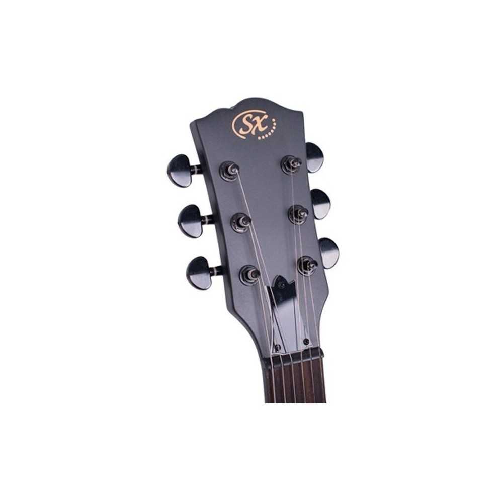 Guitarra Electrica Sx Les Paul Ee3-s Satinada