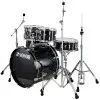 Bateria Sonor Aq1 Studio 5 Cuerpos Con Fierros Black