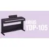 Piano Digital Con Mueble Y 3 Pedales Yamaha Arius Ydp105B Color Negro