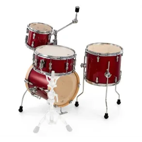 Bateria Sonor Aqx Micro 4 Cuerpos Bombo 14 Viajera Compacta