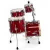 Bateria Sonor Aqx Micro 4 Cuerpos Bombo 14 Viajera Compacta