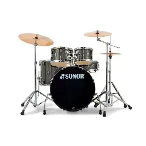 Bateria 5 Cuerpos Sonor Aqx Stage Con Fierros AQXSTAGEBMS