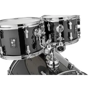 Bateria 5 Cuerpos Sonor Aqx Stage Con Fierros AQXSTAGEBMS