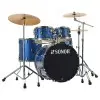 Bateria 5 Cuerpos Sonor Aqx Stage Con Fierros AQXSTAGEBOS