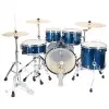 Bateria 5 Cuerpos Sonor Aqx Stage Con Fierros AQXSTAGEBOS