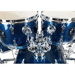 Bateria 5 Cuerpos Sonor Aqx Stage Con Fierros AQXSTAGEBOS
