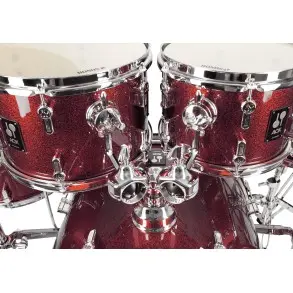 Bateria 5 Cuerpos Sonor Aqx Stage Con Fierros AQXSTAGERMS