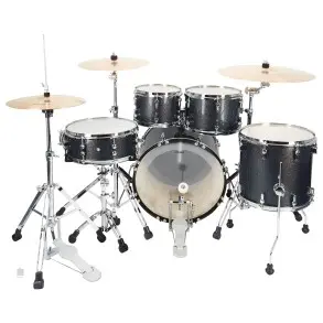 Batería 5 Cuerpos Sonor Aqx Studio Bombo 20 + Fierros AQXSTUDIOBMS