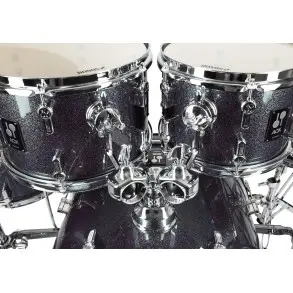 Batería 5 Cuerpos Sonor Aqx Studio Bombo 20 + Fierros AQXSTUDIOBMS