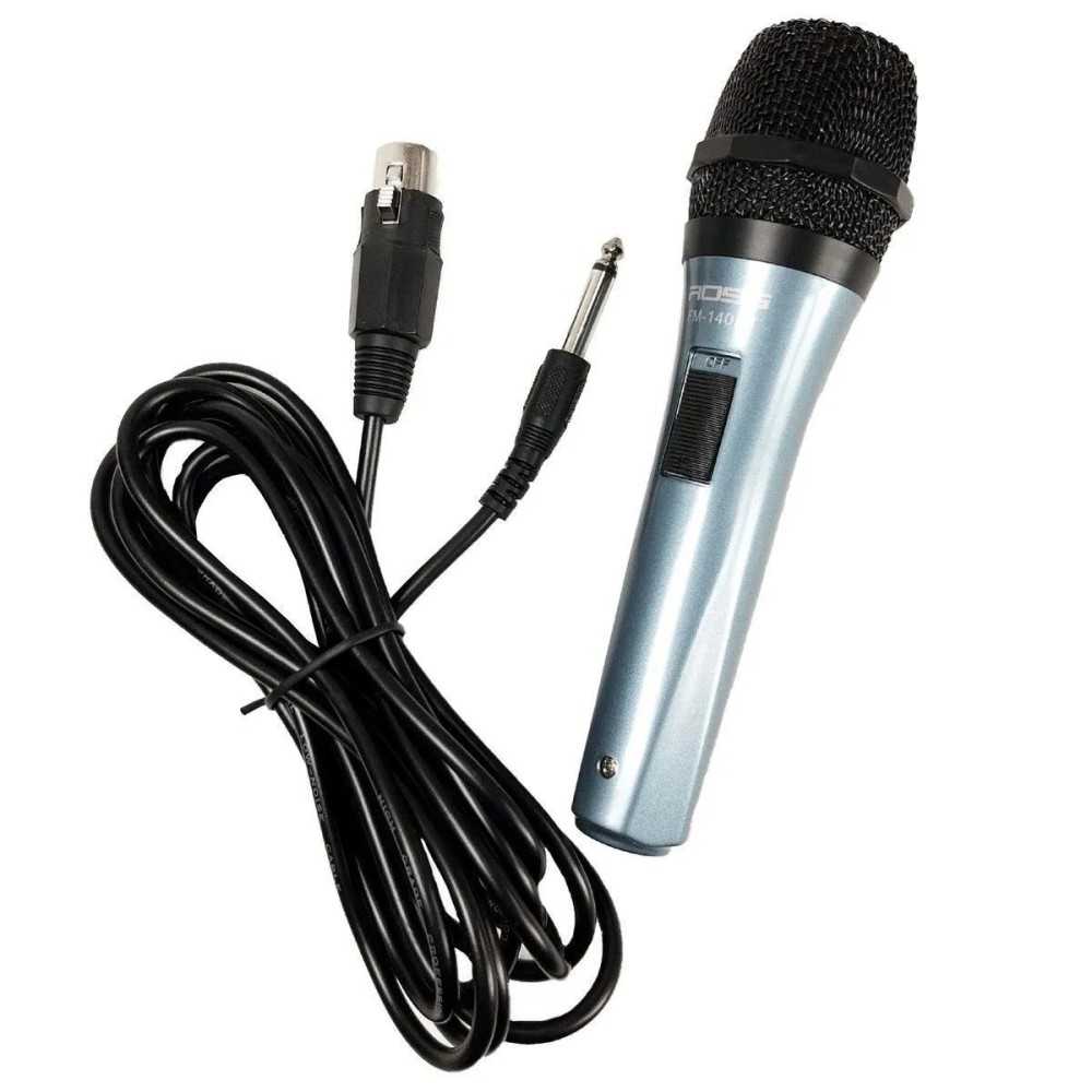 Ross Micrófono FM-140-HT Vocal Dinámico Supercardioide  | Cable Xlr-Plug