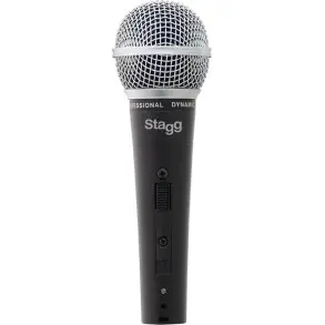 Microfono Dinámico Stagg Sdm50 Cardioide Con Cable XLR/XLR + Estuche