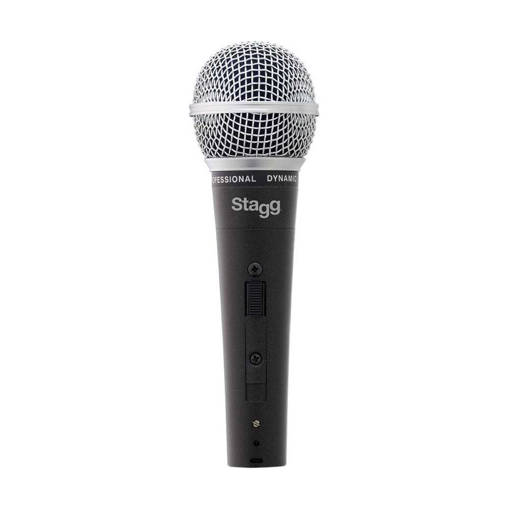 Microfono Dinámico Stagg Sdm50 Cardioide Con Cable XLR/XLR + Estuche