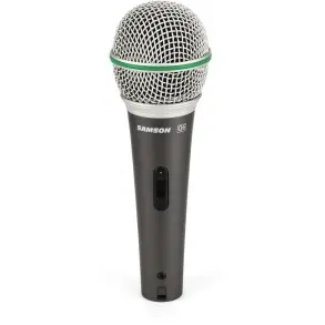 Micrófono Dinamico De Mano Samson Q6 Con Accesorios | Cable XLR/XLR