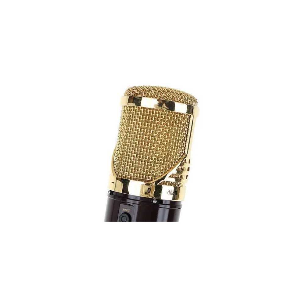 Microfono USB Condenser Kurzweil KM1U Capsula Dorada