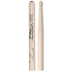 Baquetas 5a Zildjian Z5aa Punta Madera Hickory Anti Vibe Bateria Electronica